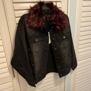 NWT LOVE TREE WOMEN DENIM JACKET